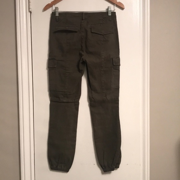 Madewell, Size 2, Jogger Cargo Chinos, olive/fatigue colour, NWT - Picture 1 of 11